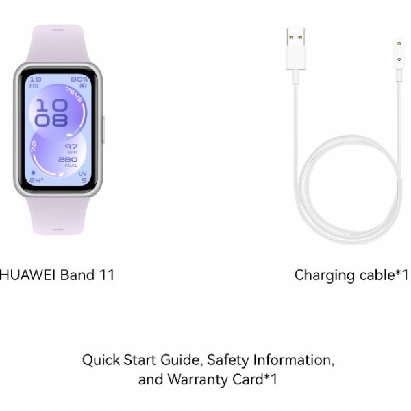 Фото - Фитнес-браслет Huawei Band 11 Purple